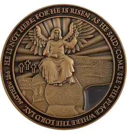 Logos Resurrection of Jesus Challenge Coin