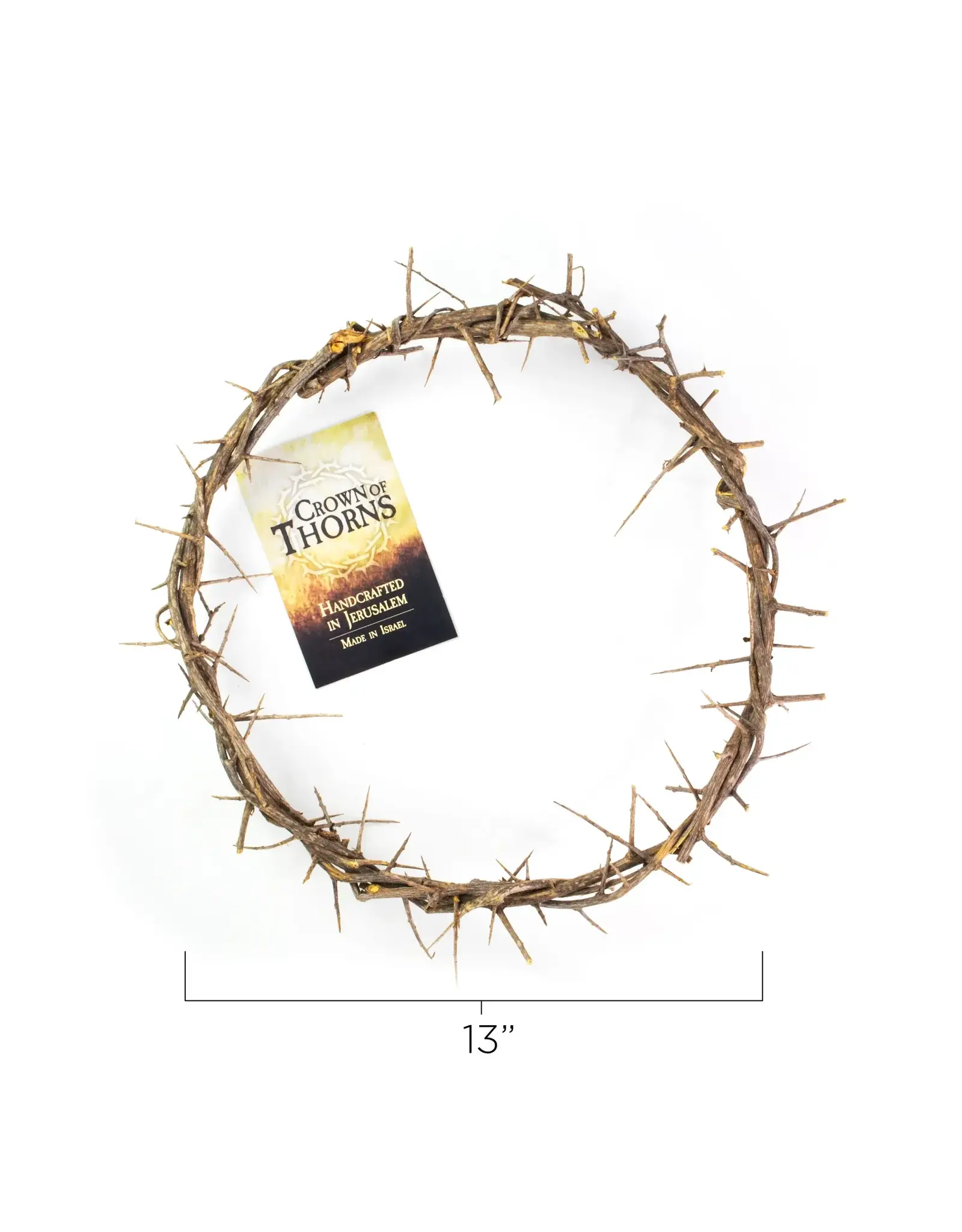 Logos Crown of Thorns - Boxed, 13" diameter with 28" Purple Cloth