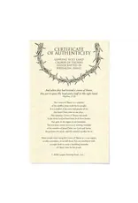 Logos Crown of Thorns - Boxed, 13" diameter with 28" Purple Cloth