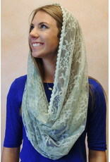 Veils by Lily Veil - Sage Green Infinity Lace