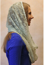 Veils by Lily Veil - Sage Green Infinity Lace