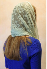 Veils by Lily Veil - Sage Green Infinity Lace