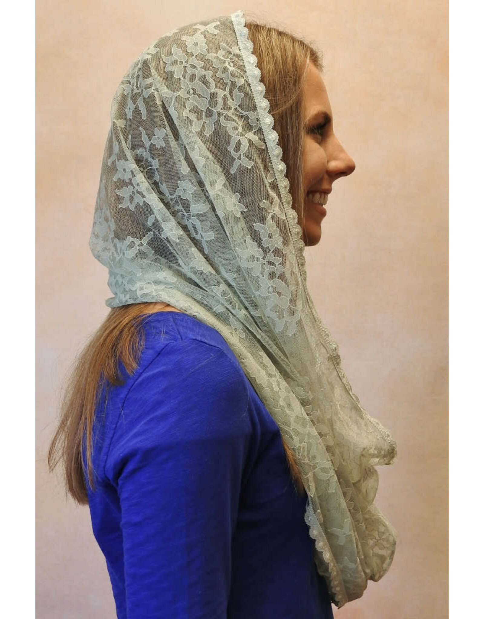 Veils by Lily Veil - Sage Green Infinity Lace