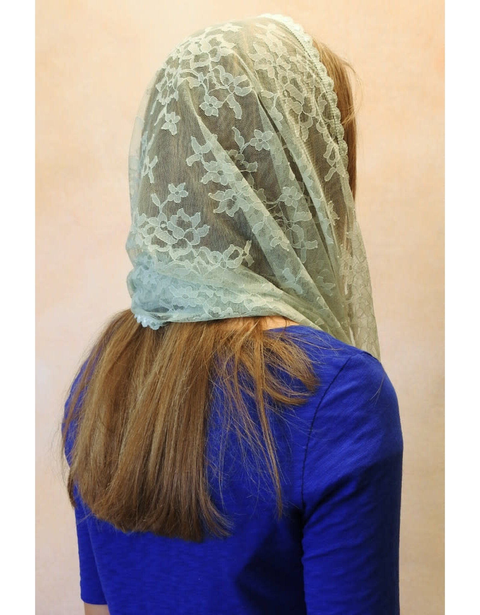 Veils by Lily Veil - Sage Green Infinity Lace