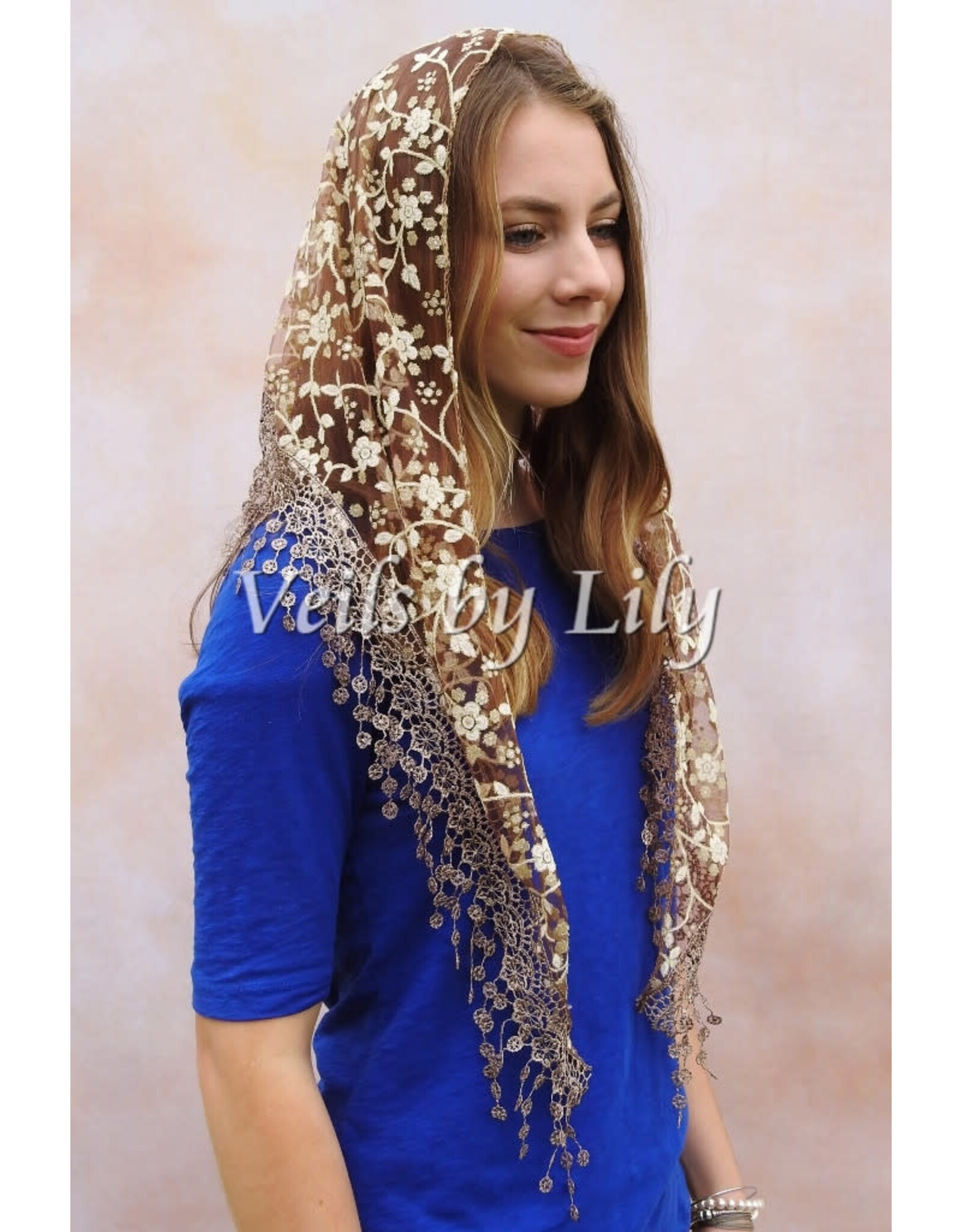 Veils by Lily Veil - Chinese Blossom - Cinnamon