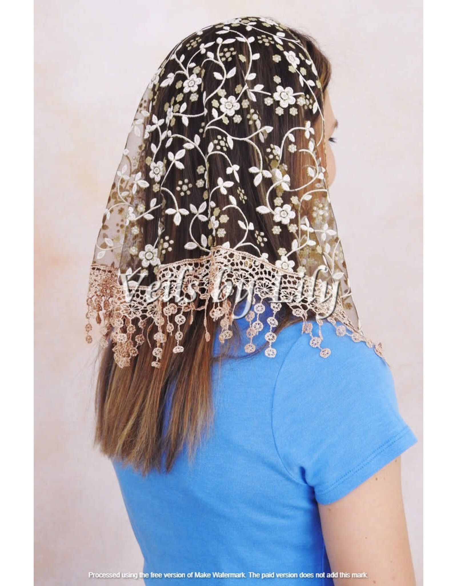 Veils by Lily Veil - Chinese Blossom - Cinnamon