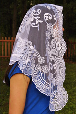 Veils by Lily Veil - Authentic Spanish Garden Mantilla - White