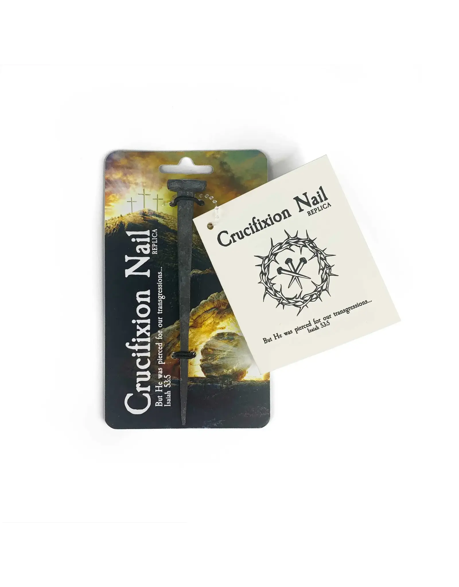 Logos Crucifixion Nail - Carded, 4.5"