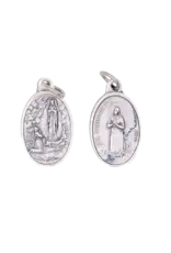 Devon Our Lady of Lourdes Medal with Holy Water & Prayer Card