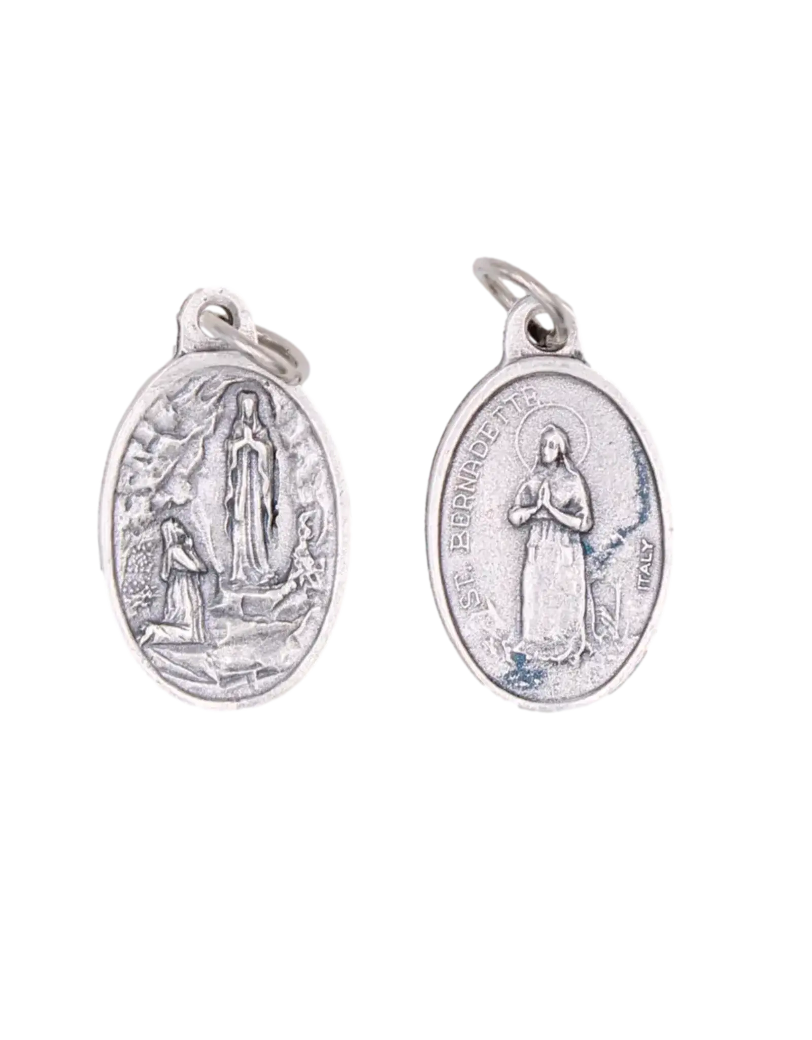 Devon Our Lady of Lourdes Medal with Holy Water & Prayer Card