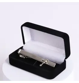 Swanson Tie Bar - Silver Cross