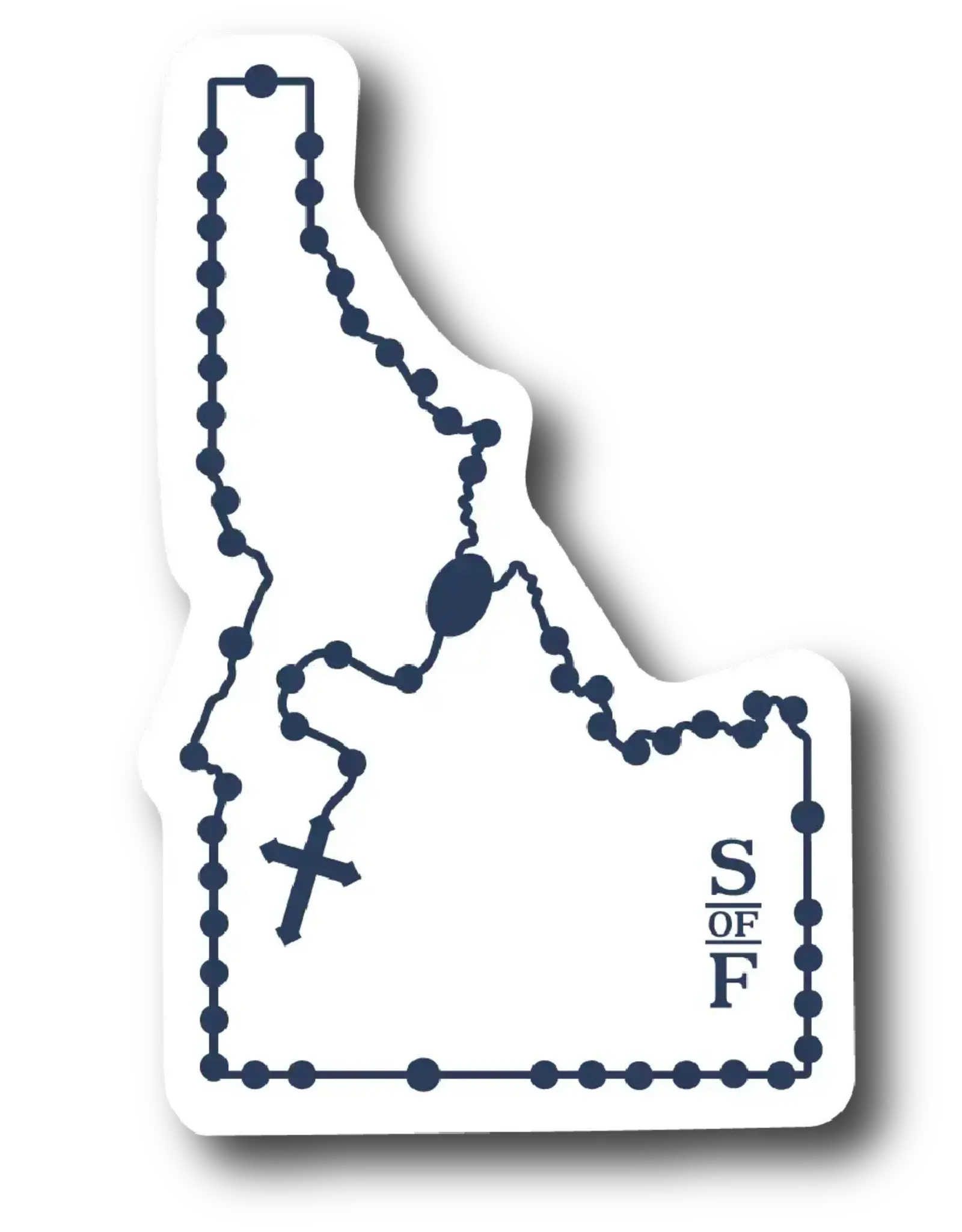 Sock Religious Sticker - Idaho Catholic Rosary