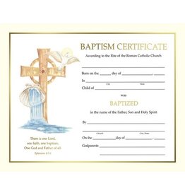 Barton Cotton Certificates - Baptism (50)