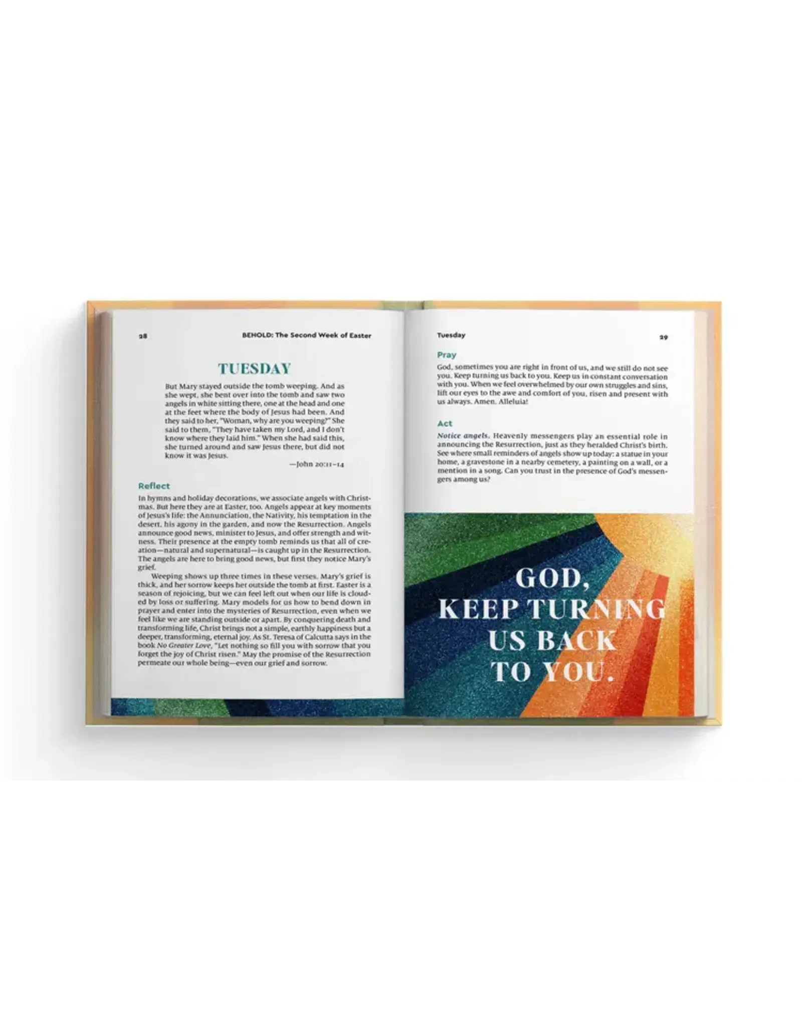 Ave Maria Living Easter : 50 Days to Practice Resurrection