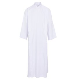 Ecclesiastical Apparel Alb Style #400 - Poly/Viscose Fabric, Regular Chest, 60" back