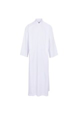 Ecclesiastical Apparel Alb Style #400 - Poly/Viscose Fabric, Regular Chest, 60" back