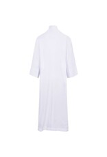 Ecclesiastical Apparel Alb Style #400 - Poly/Viscose Fabric, Regular Chest, 60" back