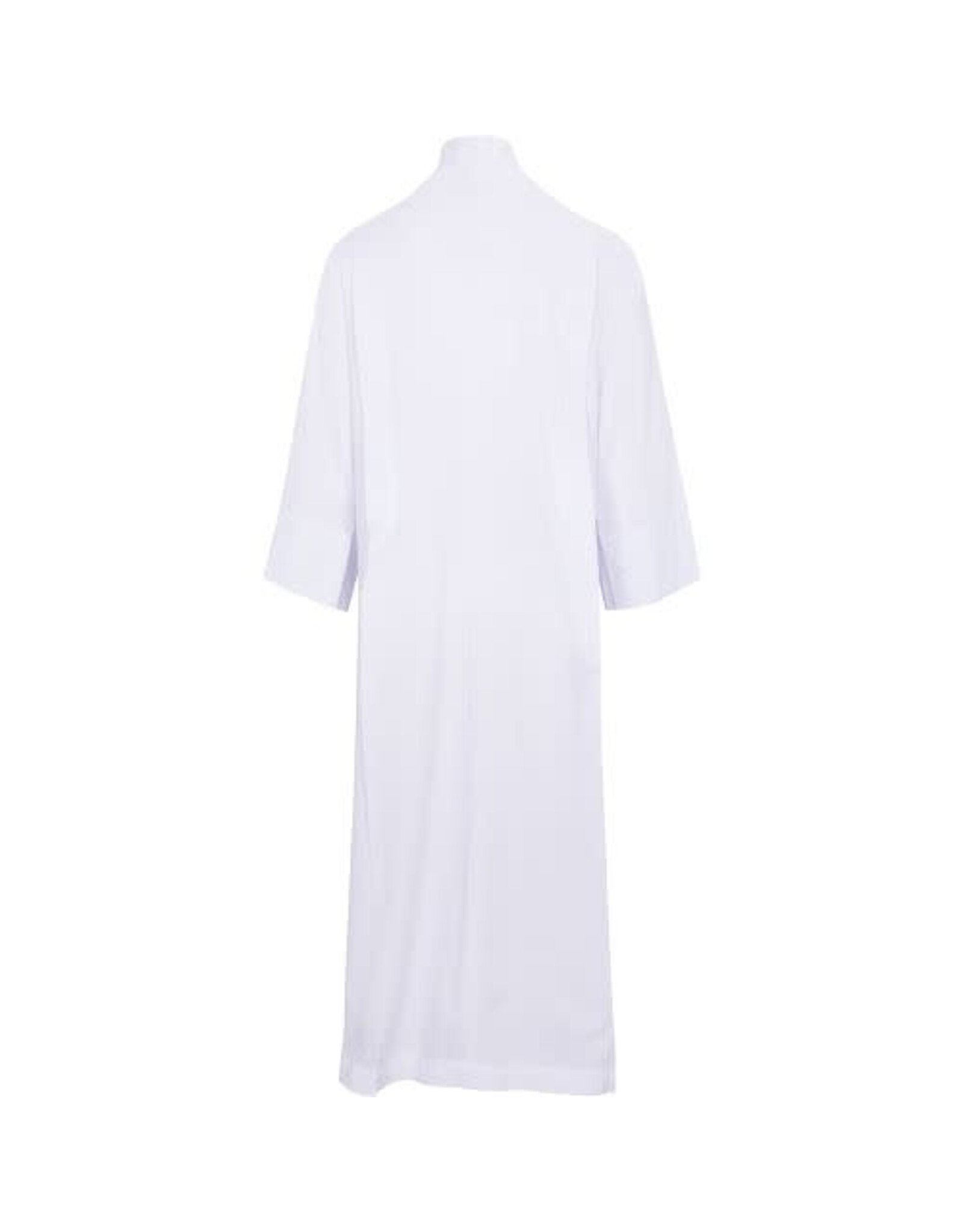 Ecclesiastical Apparel Alb Style #400 - Poly/Viscose Fabric, Regular Chest, 60" back