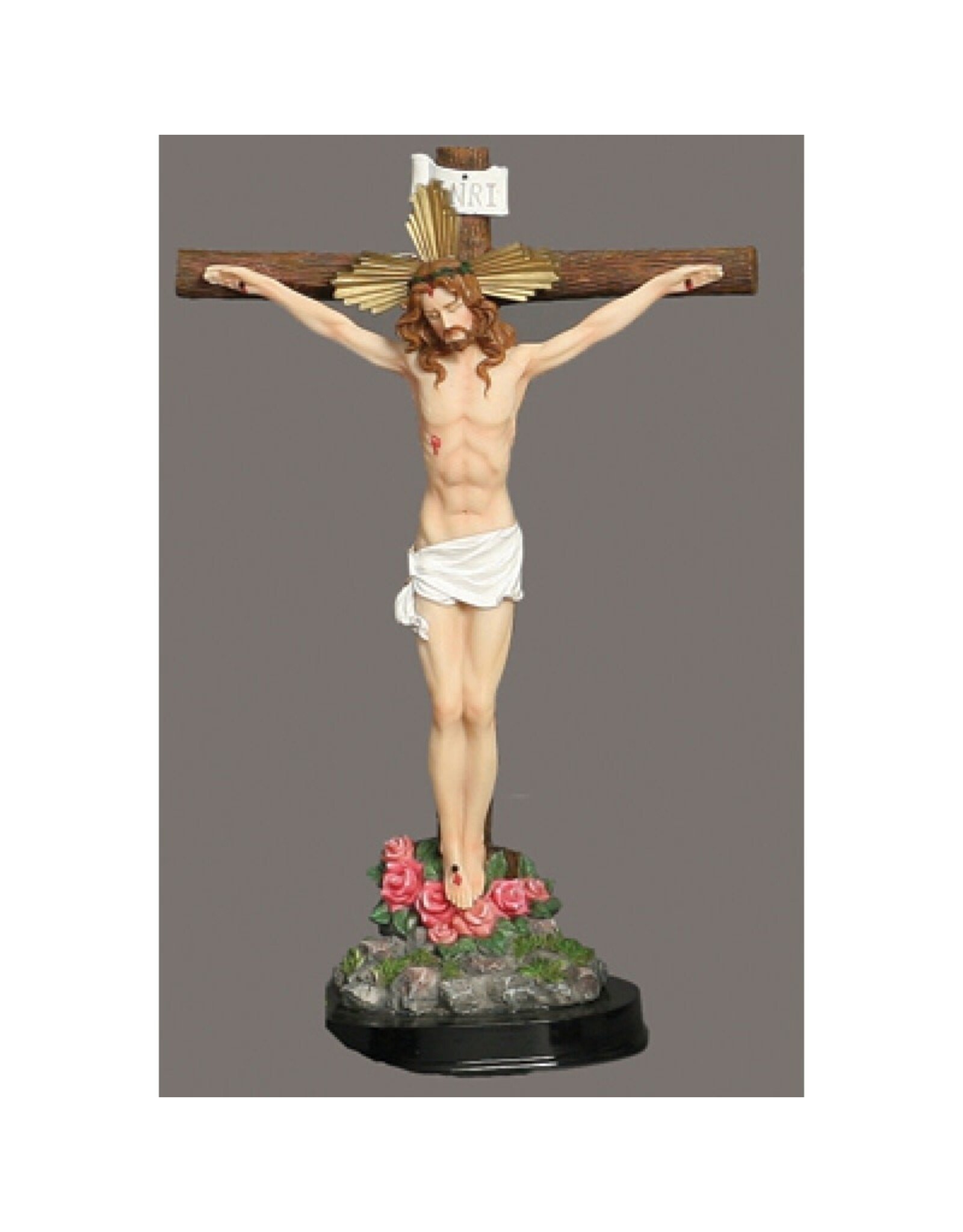 San Francis Crucifix (8")