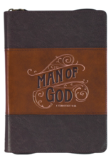 Christian Art Gifts Journal - Man of God Faux Leather