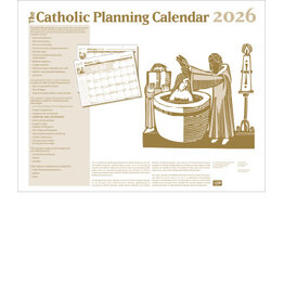 LTP (Liturgy Training Publications) 2026 Catholic Planning Calendar 22x17