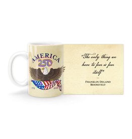 Nelson Art Mug - FDR, The Only Thing (America 250)