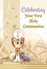 Greetings of Faith Card - First Communion (For Anyone), Celebrating