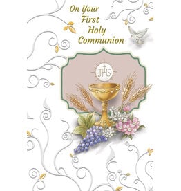 Greetings of Faith Card - First Communion (For Anyone)
