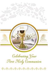 Greetings of Faith Card - First Communion (For Anyone)