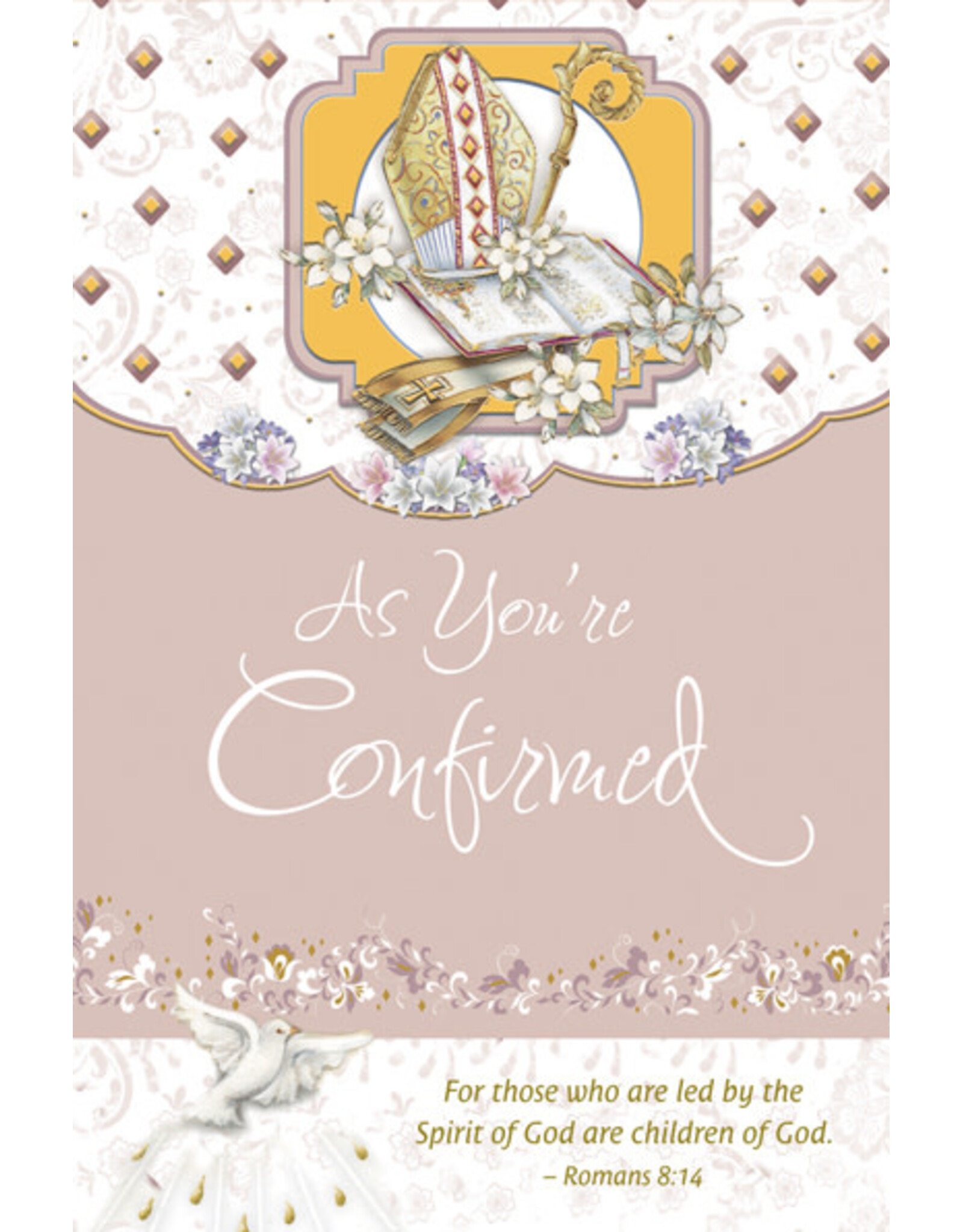 Greetings of Faith Card - Confirmation (For Anyone)