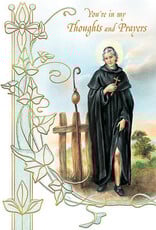 Greetings of Faith Card - You're in My Thoughts & Prayers