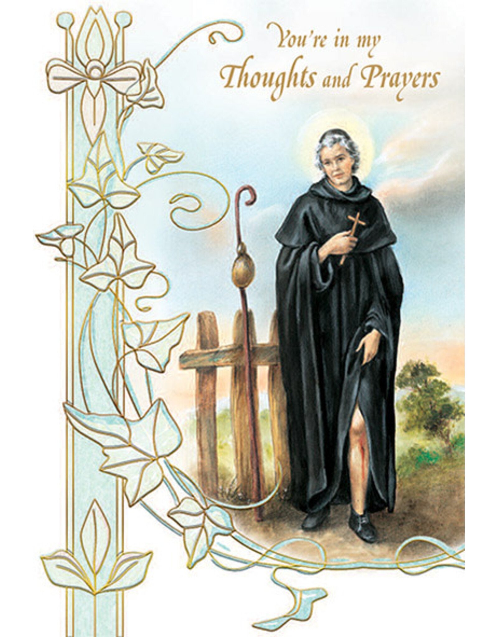 Greetings of Faith Card - You're in My Thoughts & Prayers