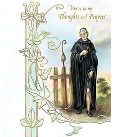 Greetings of Faith Card - You're in My Thoughts & Prayers