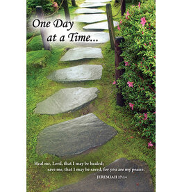 Greetings of Faith Card - One Day at a Time