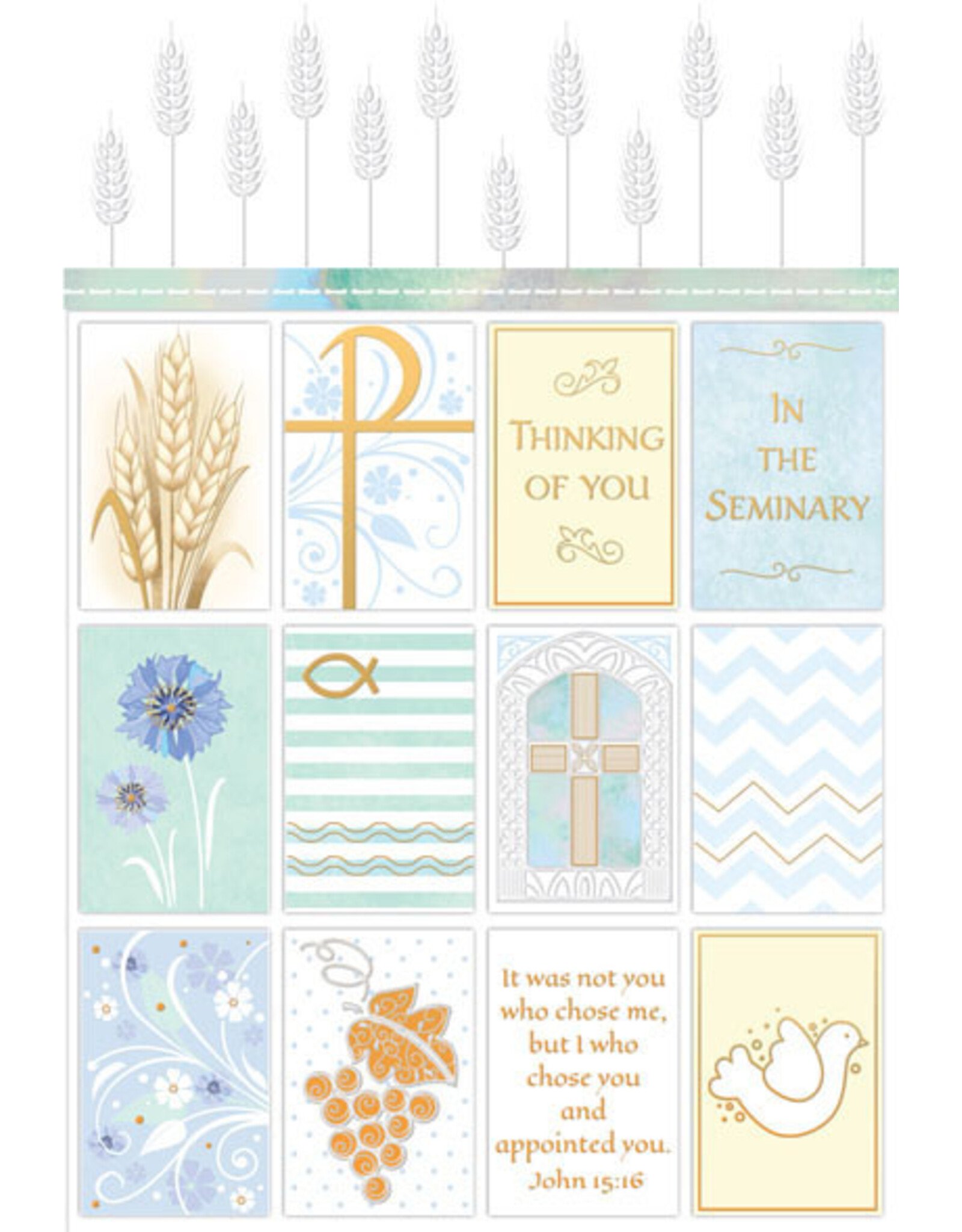 Greetings of Faith Card - Thinking of You in the Seminary