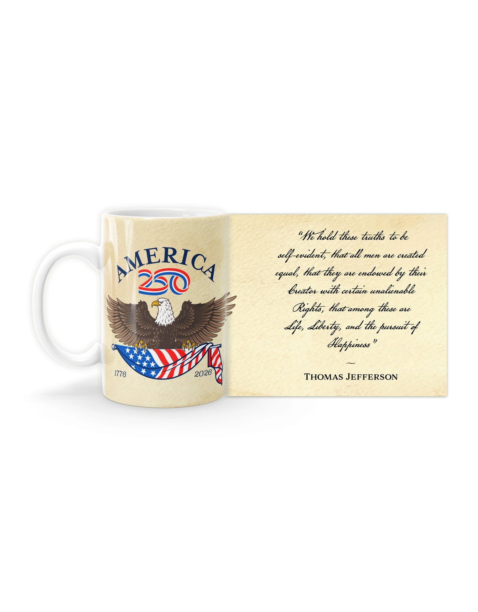 Nelson Art Mug - Declaration of Independence, The Only Thing (America 250)