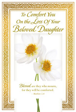 Greetings of Faith Card - Sympathy, Daughter