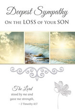 Greetings of Faith Card - Sympathy, Son