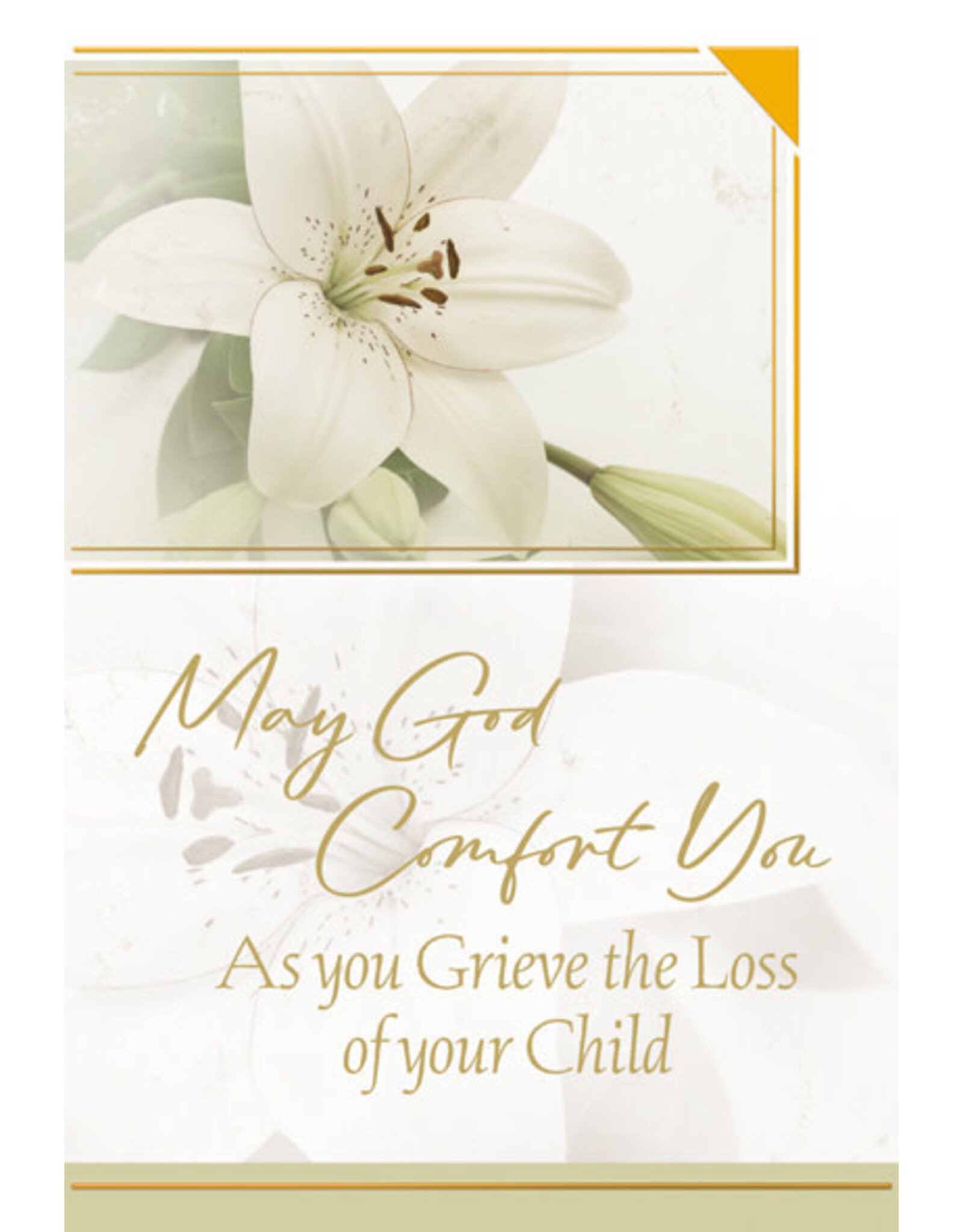 Greetings of Faith Card - Sympathy, Loss of Child