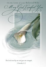 Greetings of Faith Card - Sympathy, Wife