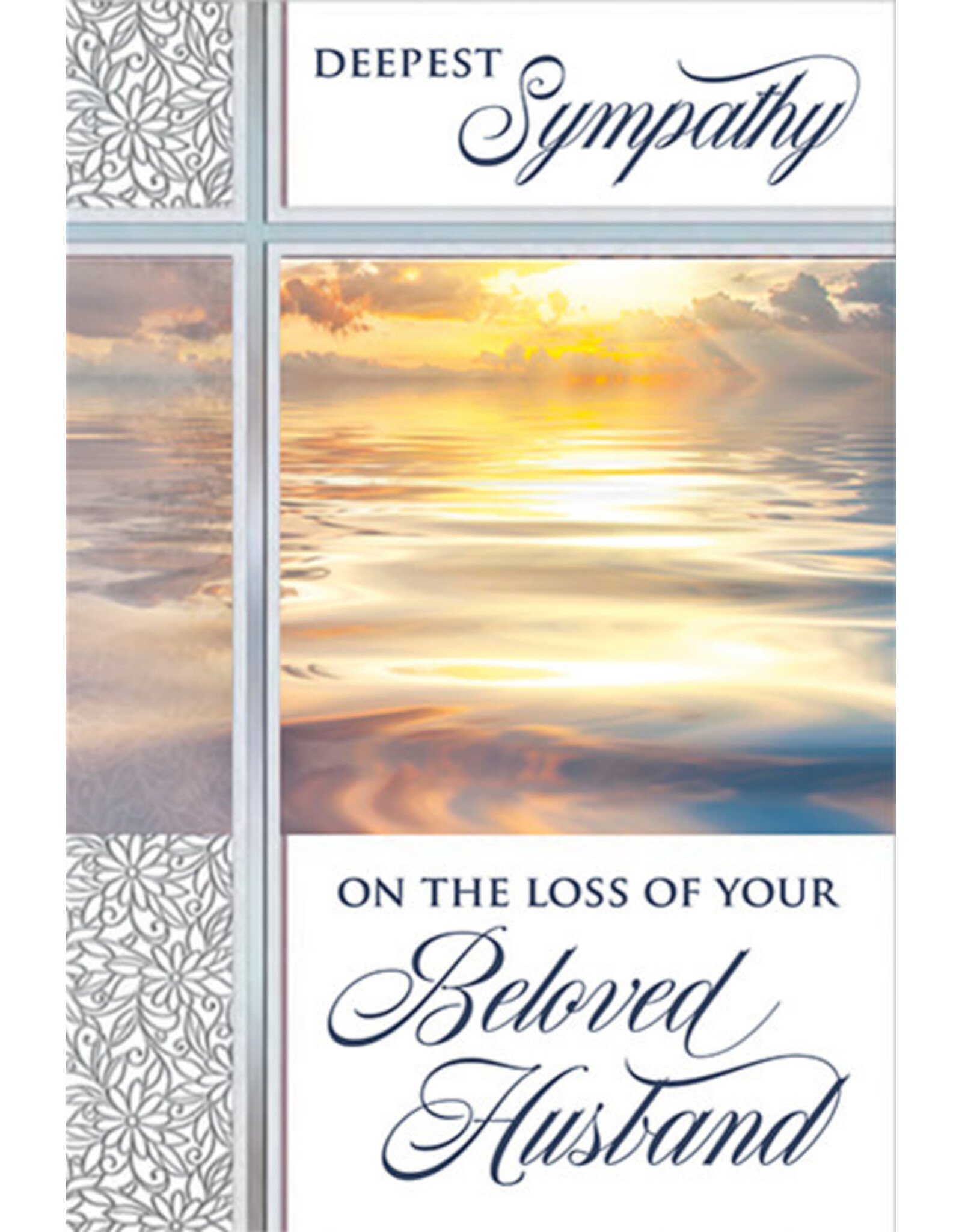 Greetings of Faith Card - Sympathy, Husband