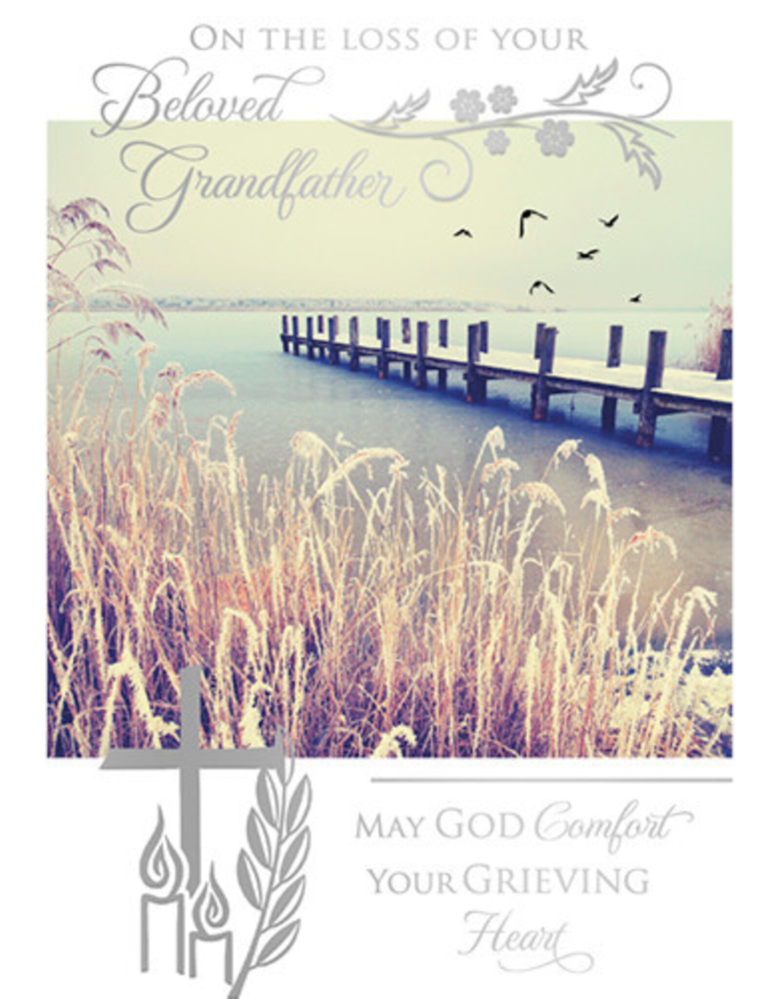 Greetings of Faith Card - Sympathy, Grandfather