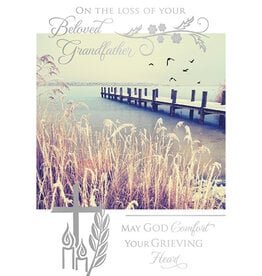 Greetings of Faith Card - Sympathy, Grandfather