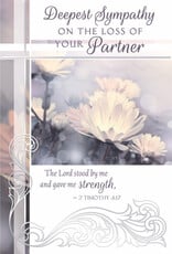 Greetings of Faith Card - Sympathy, Partner