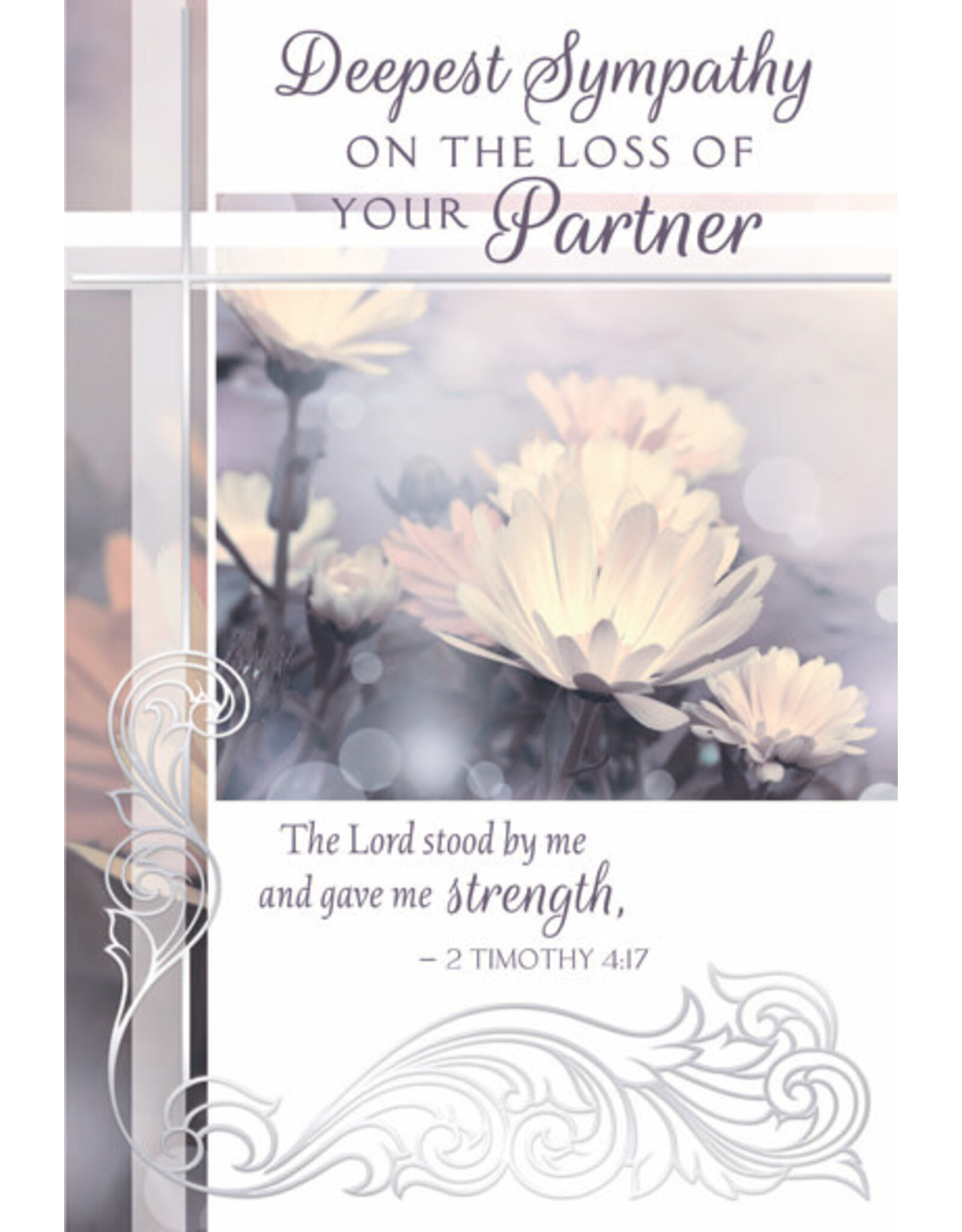 Greetings of Faith Card - Sympathy, Partner