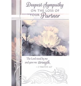 Greetings of Faith Card - Sympathy, Partner