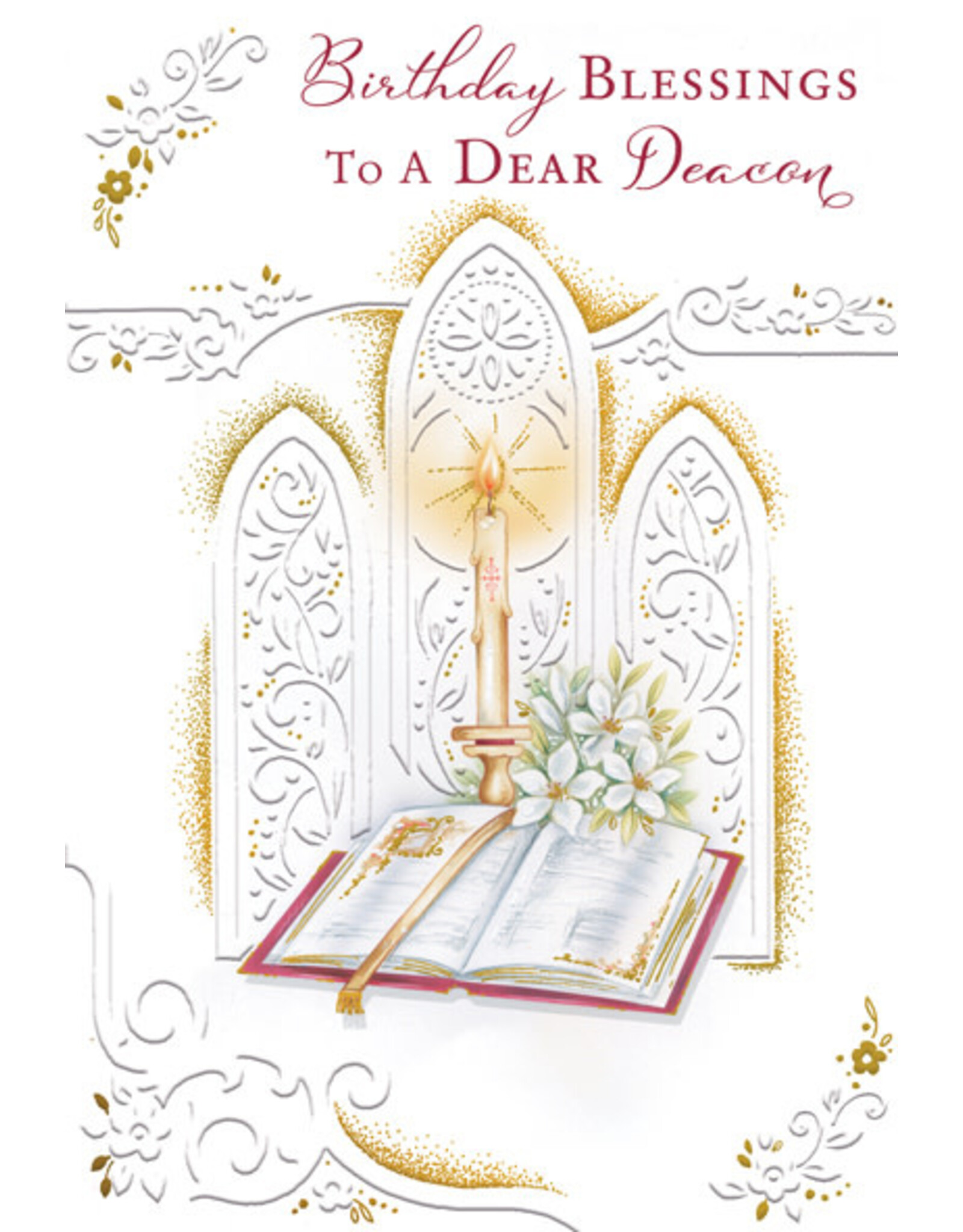 Greetings of Faith Card - Deacon Birthday