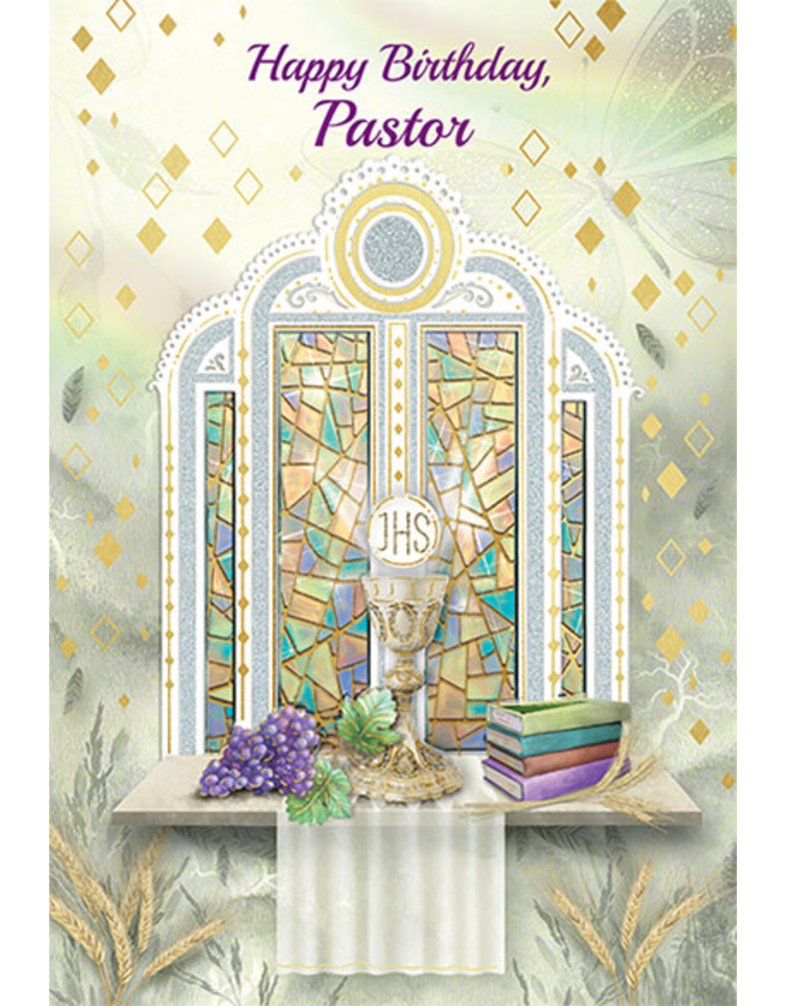 Greetings of Faith Card - Pastor Birthday