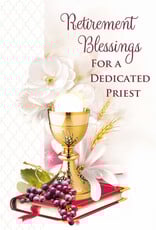 Greetings of Faith Card - Priest Retirement