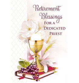 Greetings of Faith Card - Priest Retirement